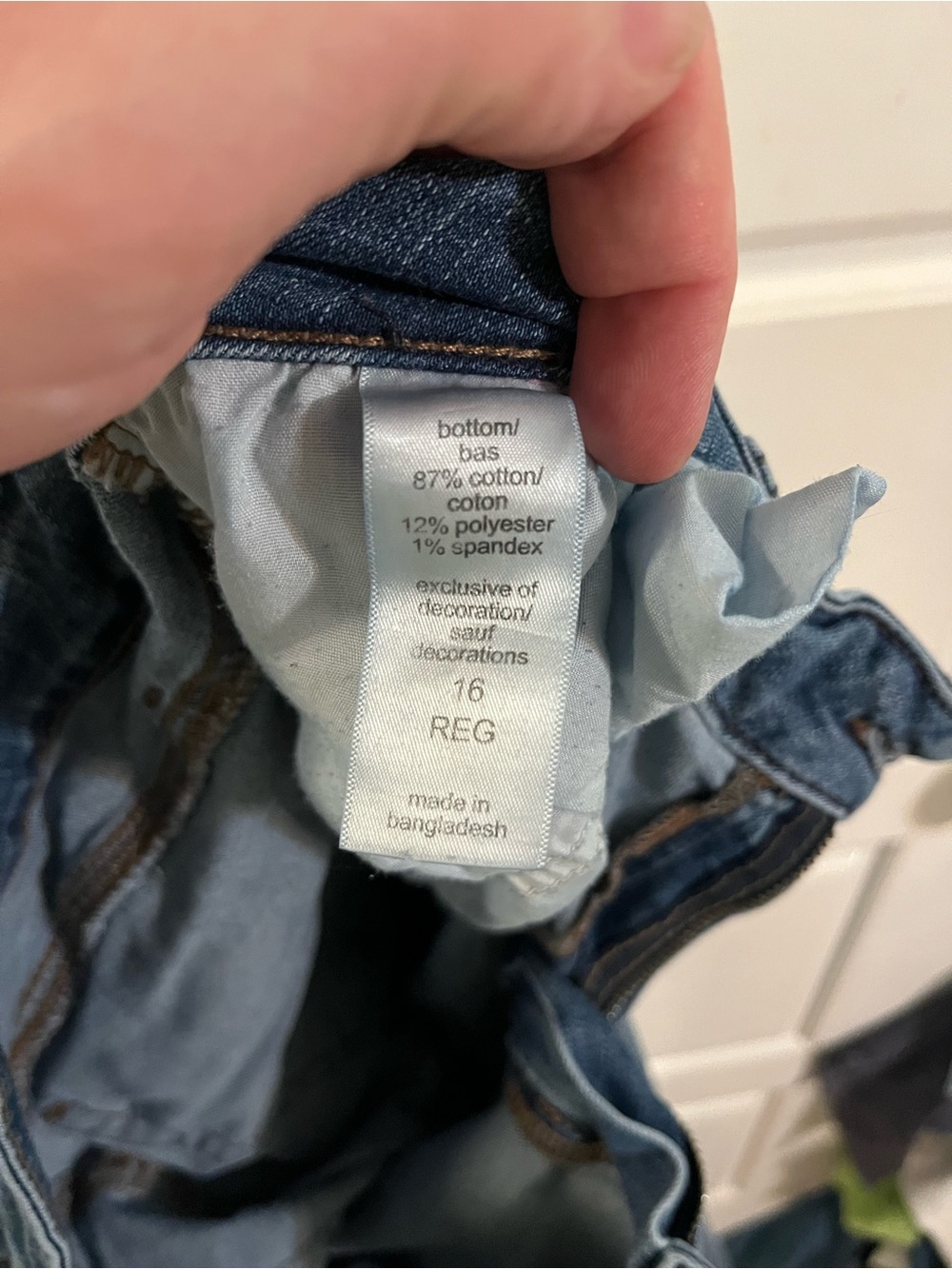 Maurices m|jeans Mid-Rise Light Blue Denim Jeans - Picture 3 of 3